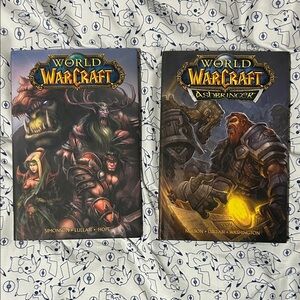 World of Warcraft Book 1 & World of Warcraft:Ashbringer Hardcover Graphic Novels